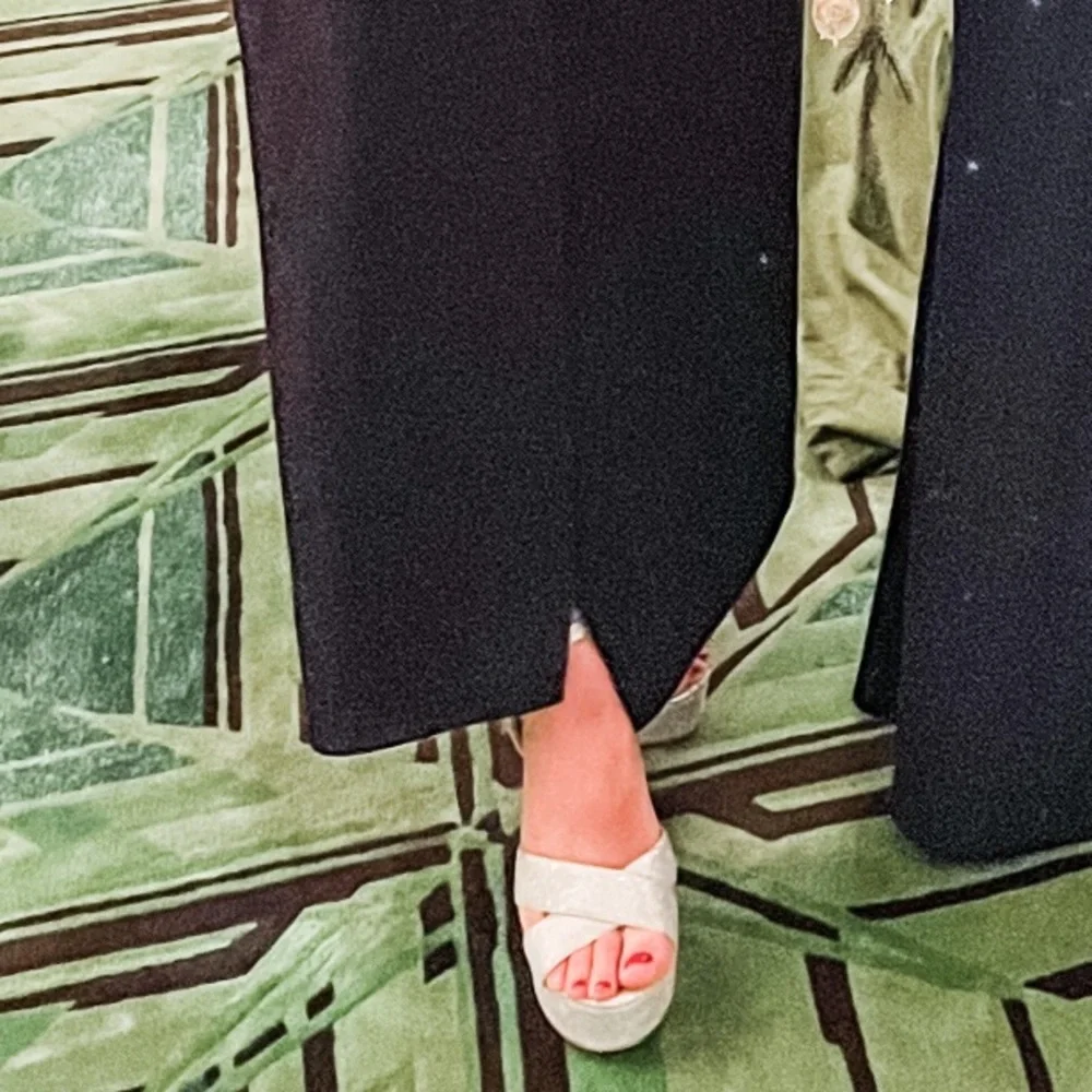 Antonio Melani x Nicola Bathie Lila Bow Heels in Silver - Picture 11 of 11